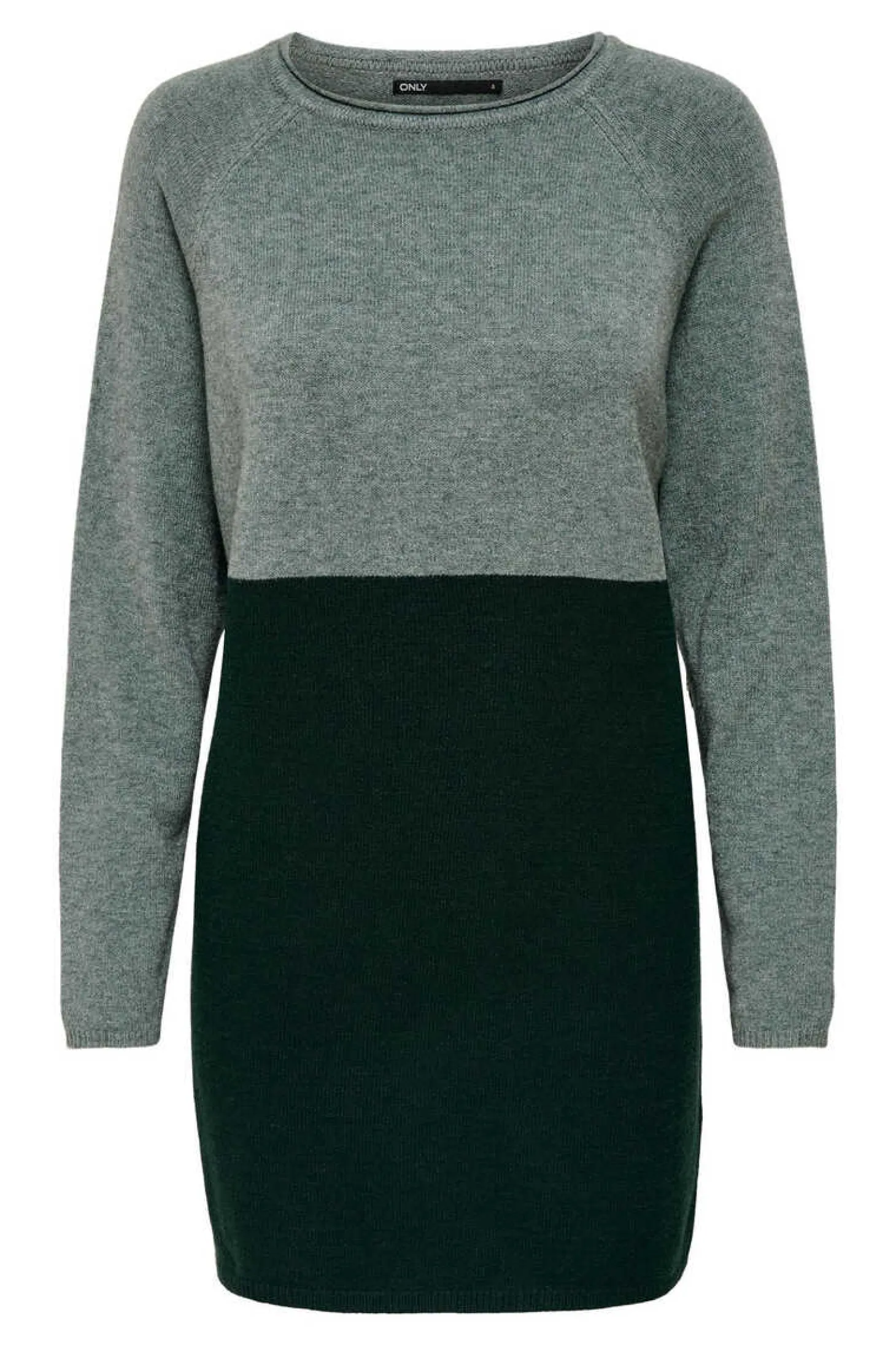 Vestido De Malha Cor Block