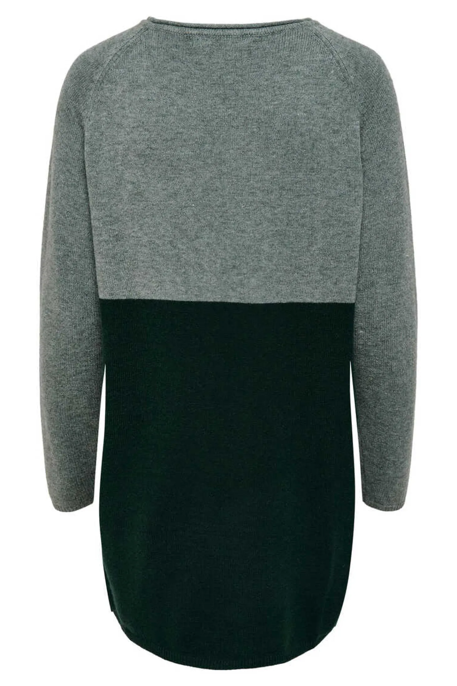 Vestido De Malha Cor Block