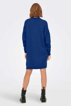 Vestido De Malha Gola Perkins