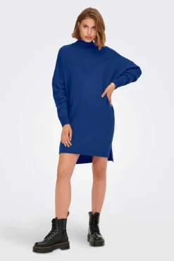 Vestido De Malha Gola Perkins