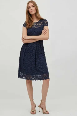 Vestido De Renda Curto