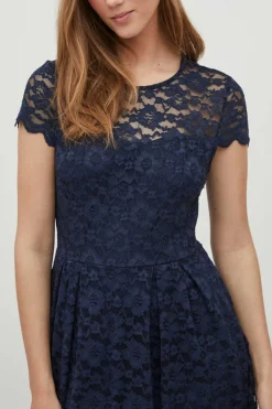 Vestido De Renda Curto