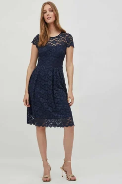 Vestido De Renda Curto