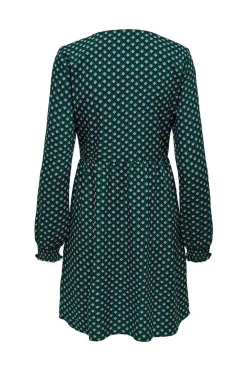 Vestido Manga Comprida Cut Out