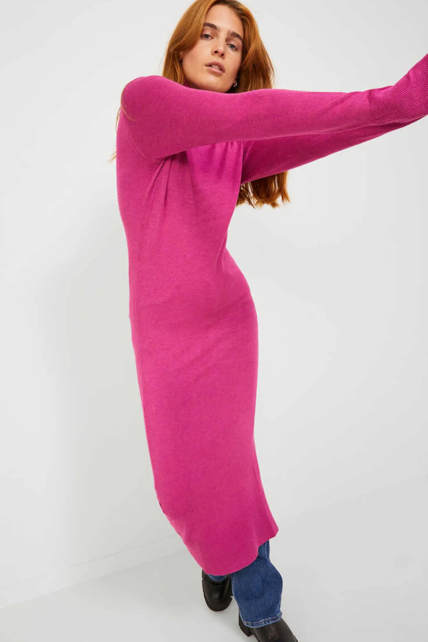 Vestido Midi De Malha