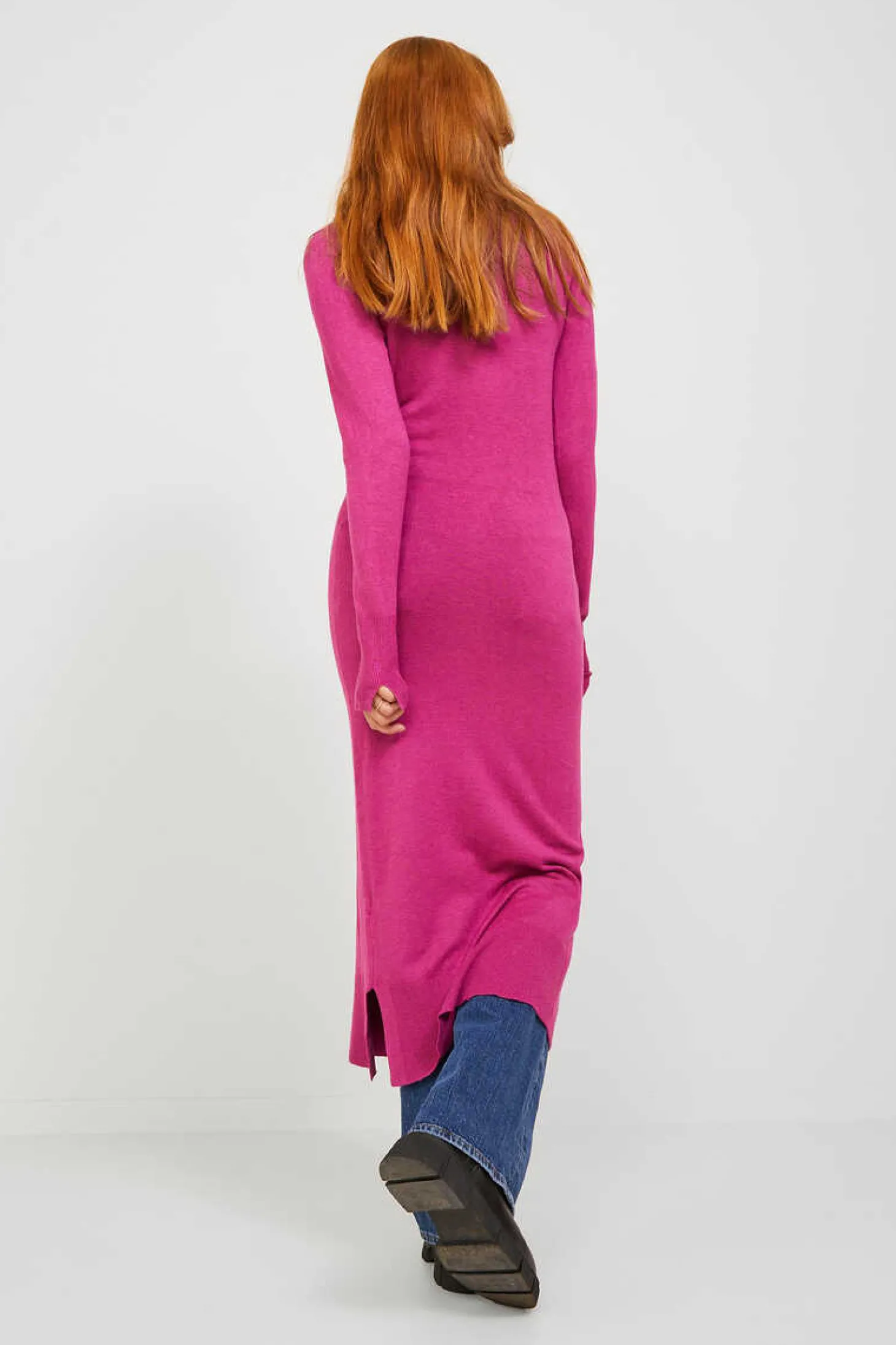 Vestido Midi De Malha