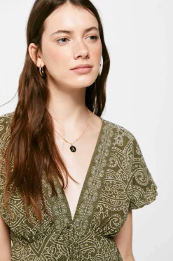 Vestido Midi Estampado