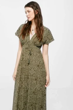 Vestido Midi Estampado