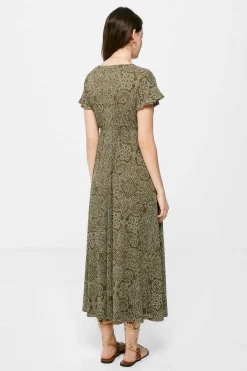 Vestido Midi Estampado