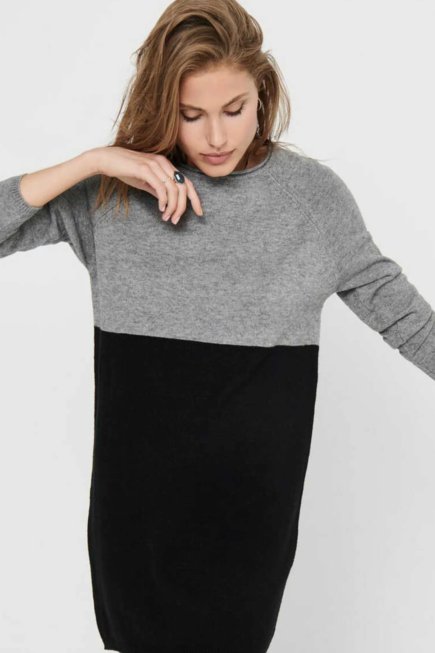 Vestido Solto Manga Ragla