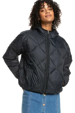 Wind Swept - Casaco Acolchoado Leve Comprimivel Para Mulher