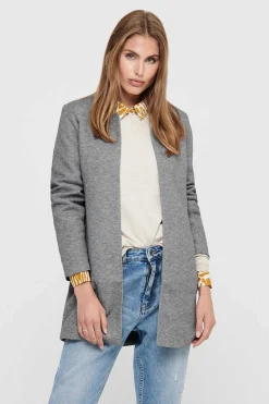 Woolen Cloth Coat With High Collar