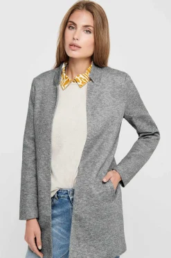 Woolen Cloth Coat With High Collar
