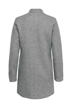 Woolen Cloth Coat With High Collar